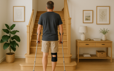Treppensteigen nach der OP: Was jetzt hilft